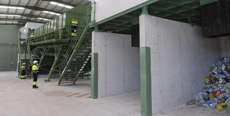 Planta residuos sólidos urbano de Lorca.