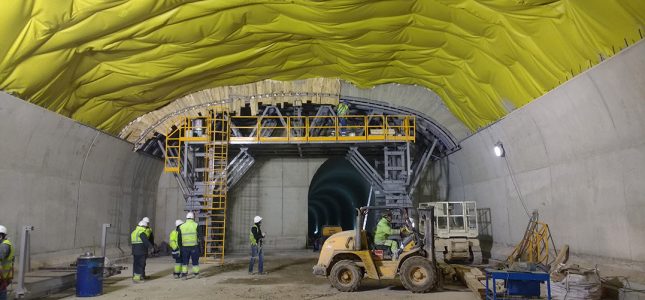 REALIZACIÓN DE UN TUNEL GALERIA EN ALTO MONREPÓS.