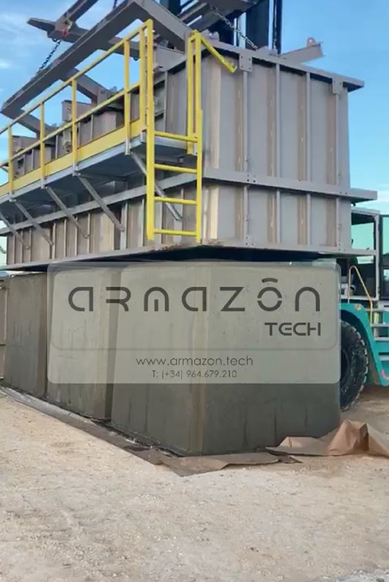 ENCOFRADOS PARA BLOQUES HORMIGON TIPO FLANERA