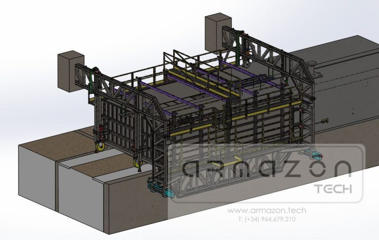 ENCOFRADO PARA VIGA CANTIL