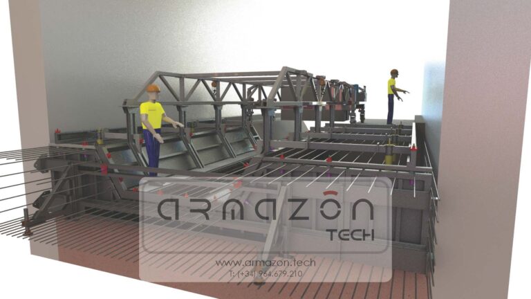 ENCOFRADO PARA LOSA INFERIOR DE COLECTOR